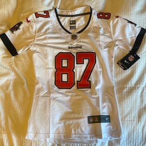 GRONKOWSKI BUCCANEERS JERSEY - size small womens
